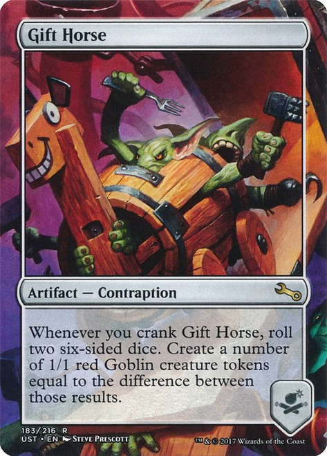Gift Horse (UST) (Foil) (Borderless) (#183)