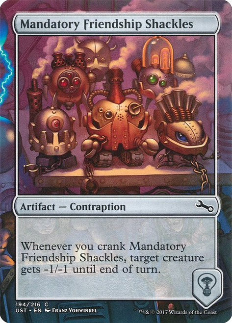Mandatory Friendship Shackles (UST) (Borderless) (#194)
