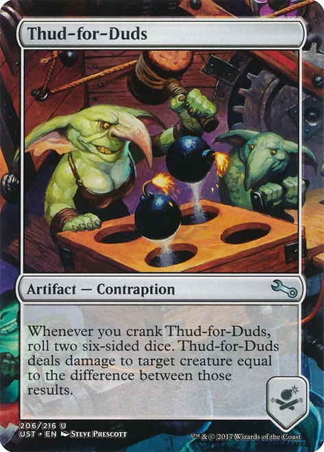 Thud-for-Duds (UST) (Foil) (Borderless) (#206)