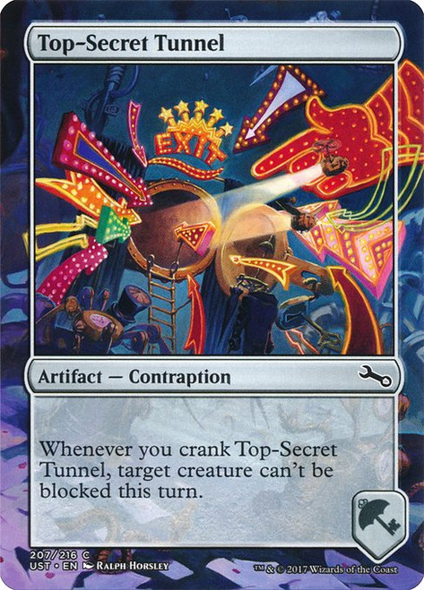 Top-Secret Tunnel (UST) (Foil) (Borderless) (#207)