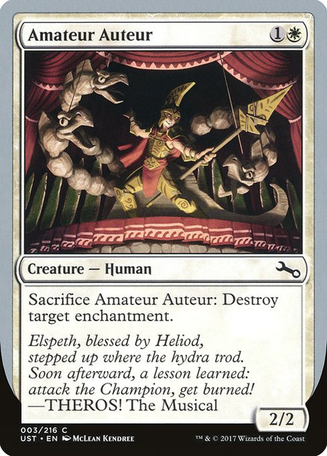 Amateur Auteur (UST) (Foil) (#3c)
