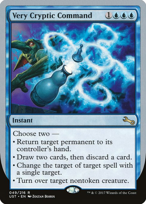 Very Cryptic Command (UST) (Foil) (#49d)