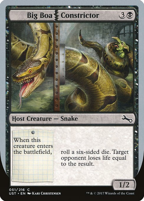 Big Boa Constrictor (UST) (Foil) (#51)