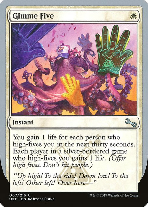 Gimme Five (UST) (Foil) (#7)