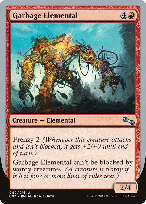 Garbage Elemental (UST) (Foil) (#82a)