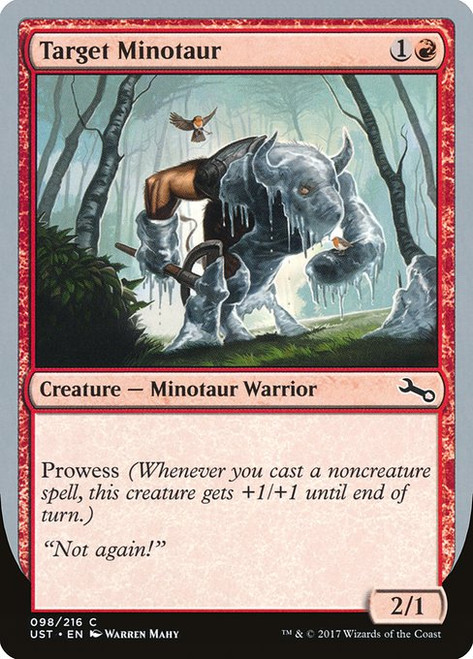 Target Minotaur (UST) (Foil) (#98a)