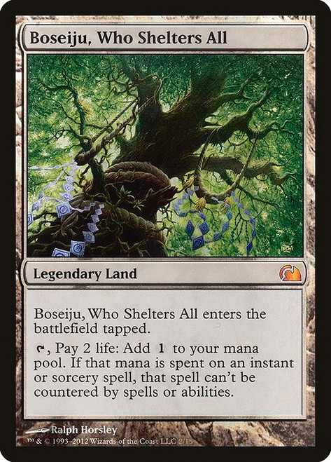 Boseiju, Who Shelters All (V12) (Foil) (#2)