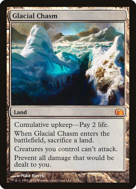 Glacial Chasm (V12) (Foil) (#7)