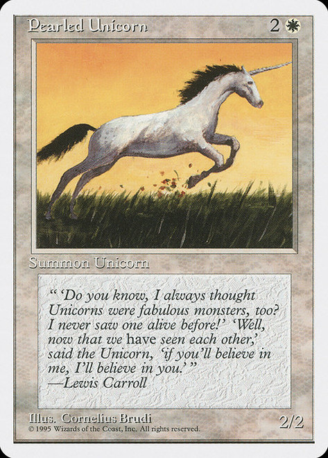 Pearled Unicorn (4ED) (#39)