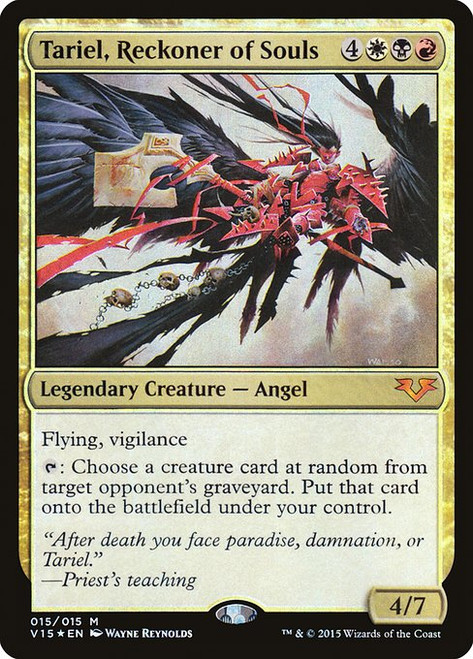 Tariel, Reckoner of Souls (V15) (Foil) (#15)