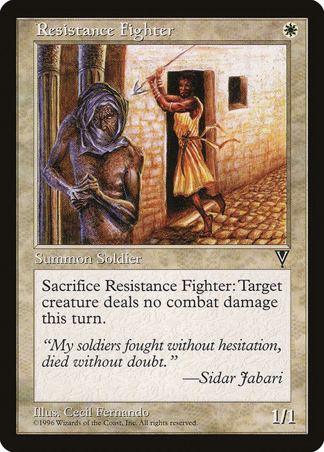 Resistance Fighter (VIS) (#18)