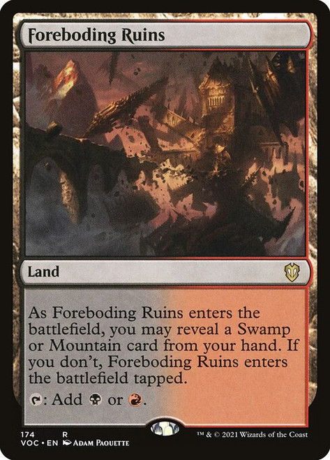 Foreboding Ruins (VOC) (#174)