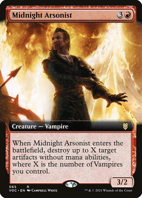 Midnight Arsonist (VOC) (Extended Art) (#65)