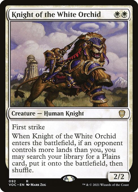 Knight of the White Orchid (VOC) (#92)