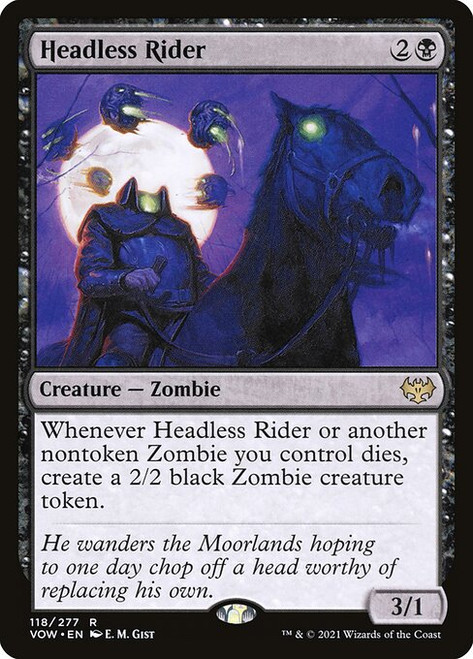 Headless Rider (VOW) (Foil) (#118)