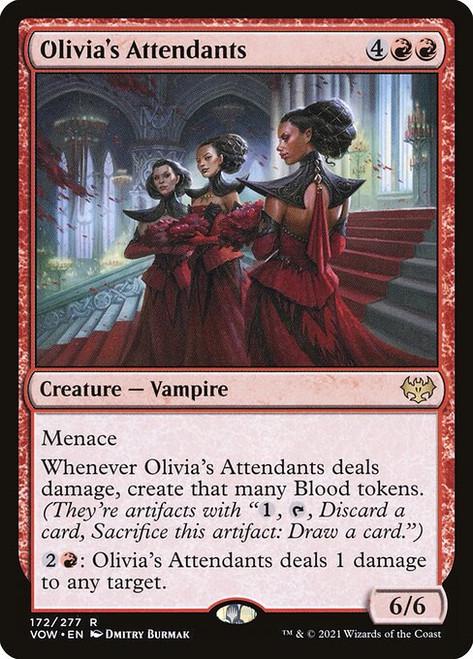 Olivia's Attendants (VOW) (Foil) (#172)