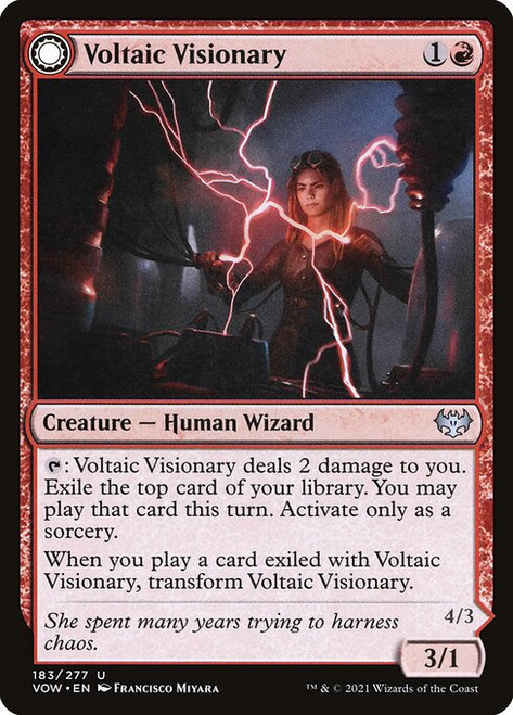 Voltaic Visionary // Volt-Charged Berserker (VOW) (#183)