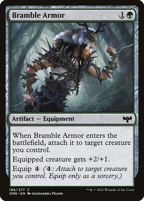 Bramble Armor (VOW) (Foil) (#188)