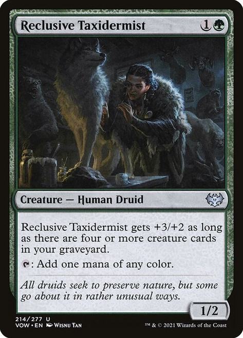 Reclusive Taxidermist (VOW) (Foil) (#214)