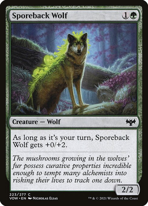 Sporeback Wolf (VOW) (#223)