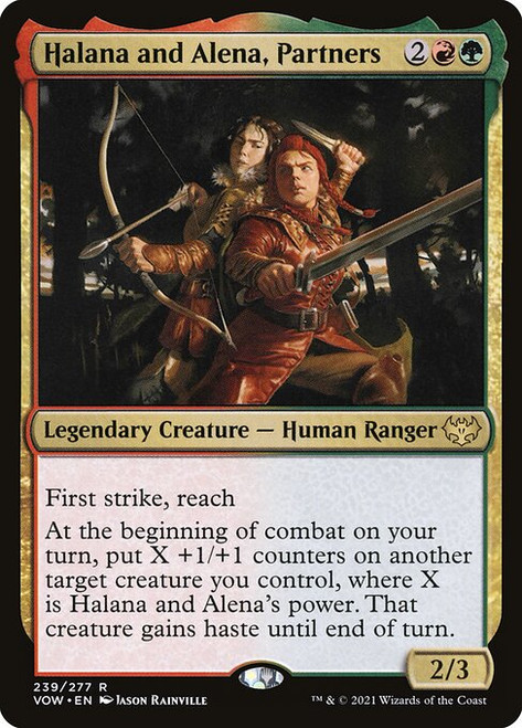 Halana and Alena, Partners (VOW) (Foil) (#239)