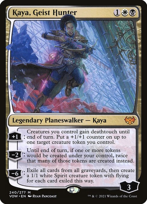Kaya, Geist Hunter (VOW) (Foil) (#240)