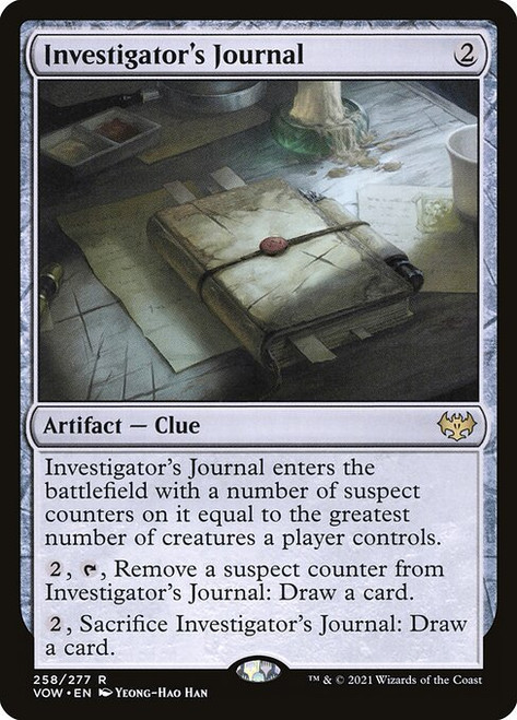 Investigator's Journal (VOW) (Foil) (#258)