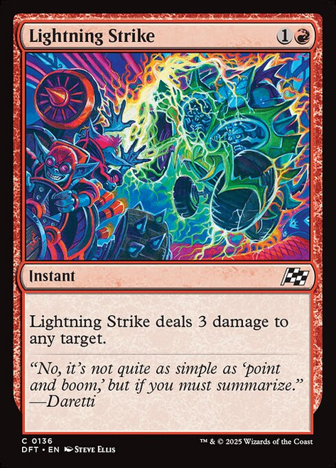 Lightning Strike (DFT) (Foil) (#136)