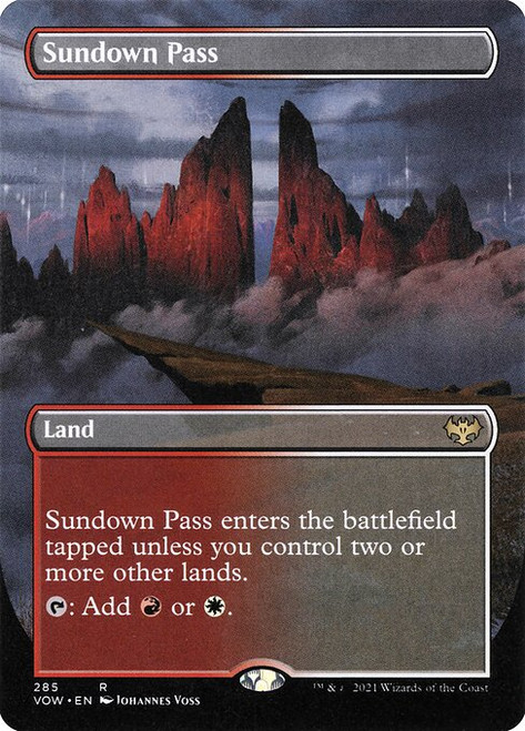 Sundown Pass (VOW) (Full Art) (#285)