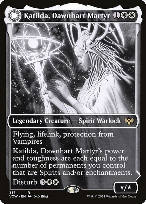 Katilda, Dawnhart Martyr // Katilda's Rising Dawn (VOW) (Foil) (Full Art) (#317)