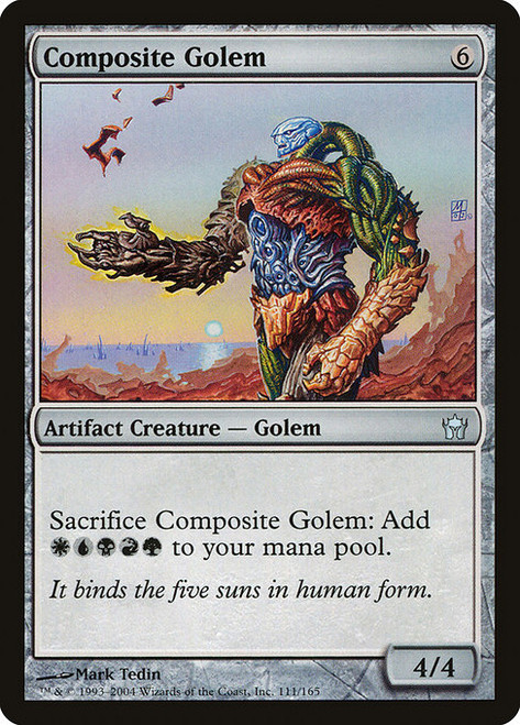 Composite Golem (5DN) (Foil) (#111)