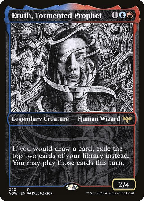 Eruth, Tormented Prophet (VOW) (Full Art) (#323)