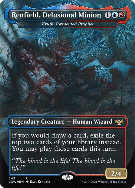 Eruth, Tormented Prophet (VOW) (Foil) (Full Art) (#342)
