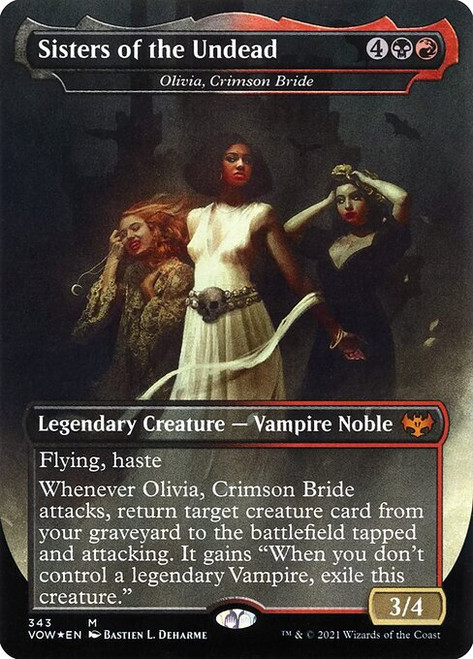 Olivia, Crimson Bride (VOW) (Foil) (Full Art) (#343)