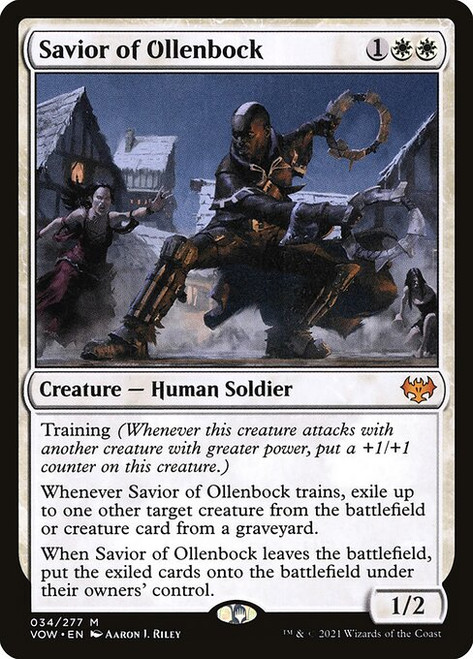 Savior of Ollenbock (VOW) (Foil) (#34)