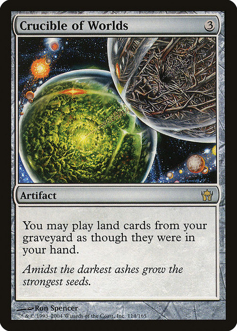 Crucible of Worlds (5DN) (Foil) (#114)