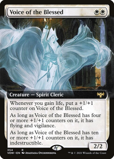 Voice of the Blessed (VOW) (Foil) (Extended Art) (#354)
