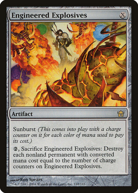 Engineered Explosives (5DN) (Foil) (#118)