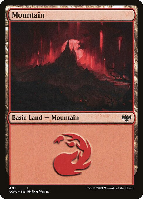 Mountain (VOW) (Foil) (#401)
