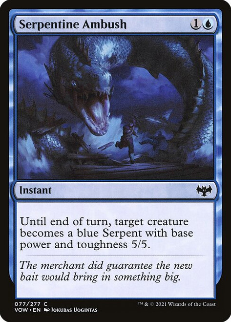 Serpentine Ambush (VOW) (Foil) (#77)