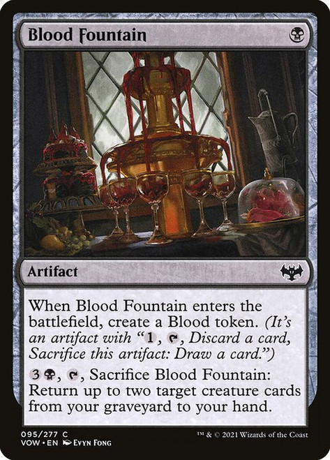 Blood Fountain (VOW) (Foil) (#95)