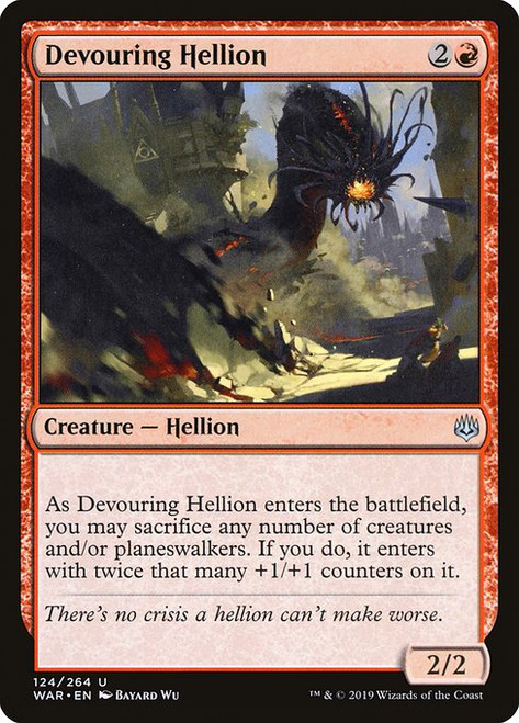 Devouring Hellion (WAR) (Foil) (#124)