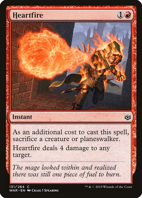 Heartfire (WAR) (Foil) (#131)