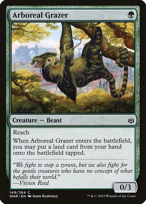 Arboreal Grazer (WAR) (#149)