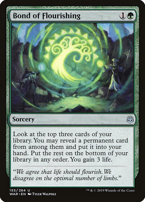 Bond of Flourishing (WAR) (Foil) (#155)