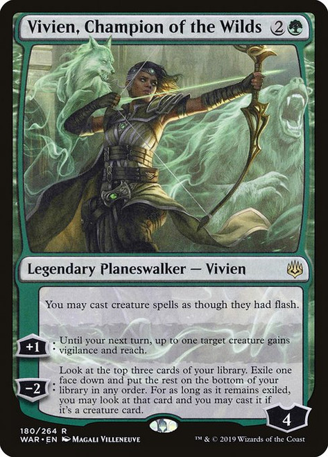 Vivien, Champion of the Wilds (WAR) (#180)