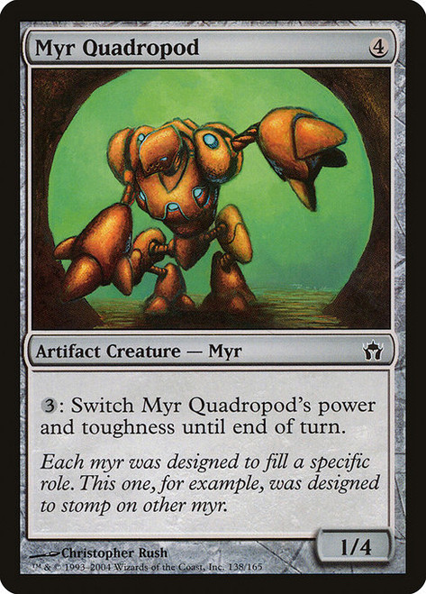 Myr Quadropod (5DN) (Foil) (#138)