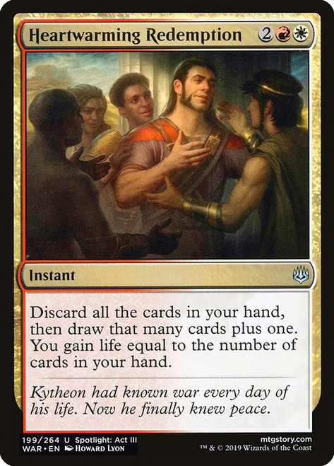 Heartwarming Redemption (WAR) (Foil) (#199)