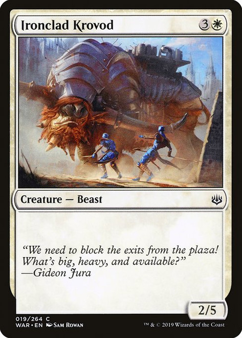Ironclad Krovod (WAR) (Foil) (#19)