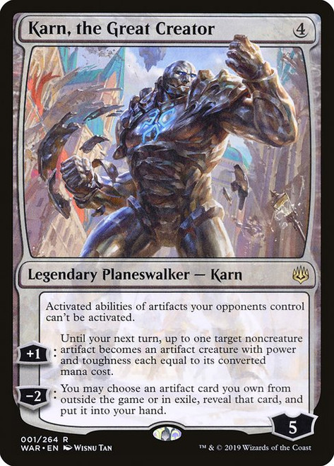 Karn, the Great Creator (WAR) (#1)